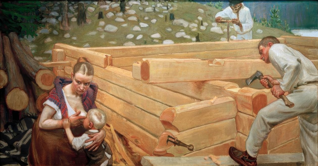 Construcción de Akseli Valdemar Gallen Kallela