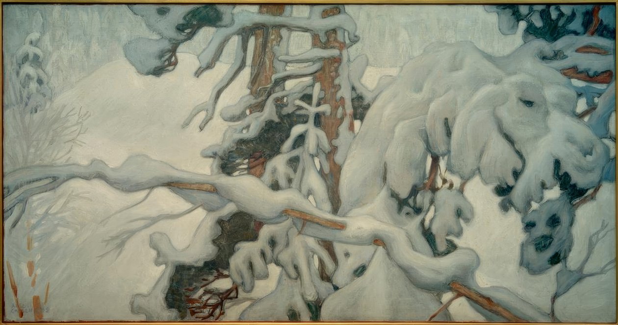 Invierno de Akseli Valdemar Gallen Kallela