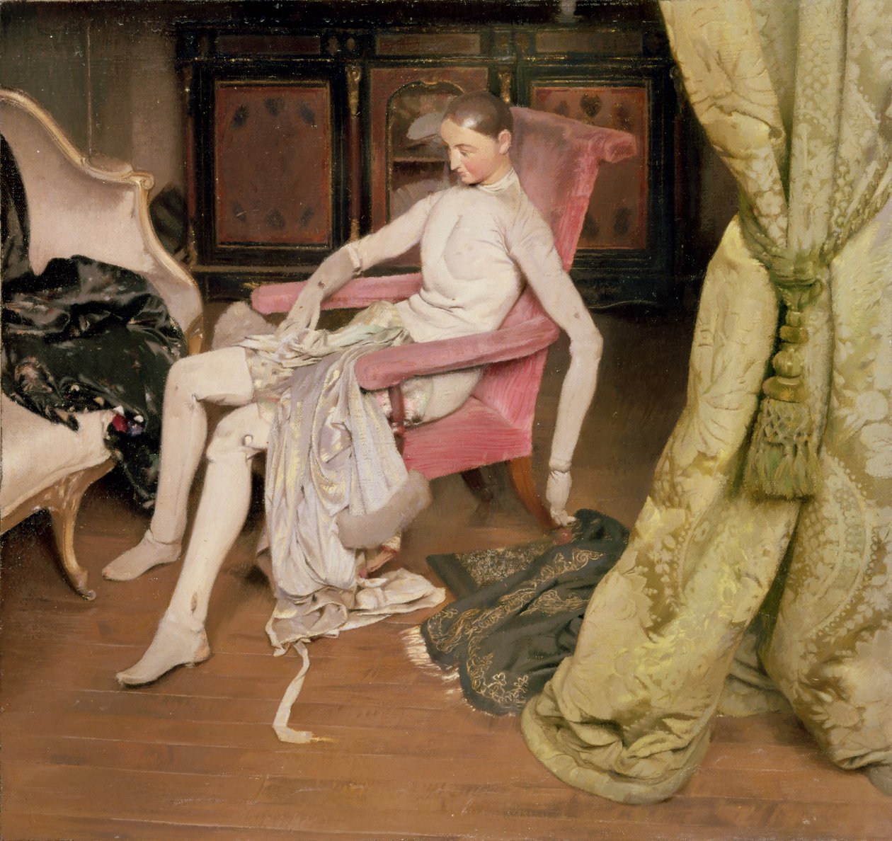 Reposando, c.1929 de Alan Beeton