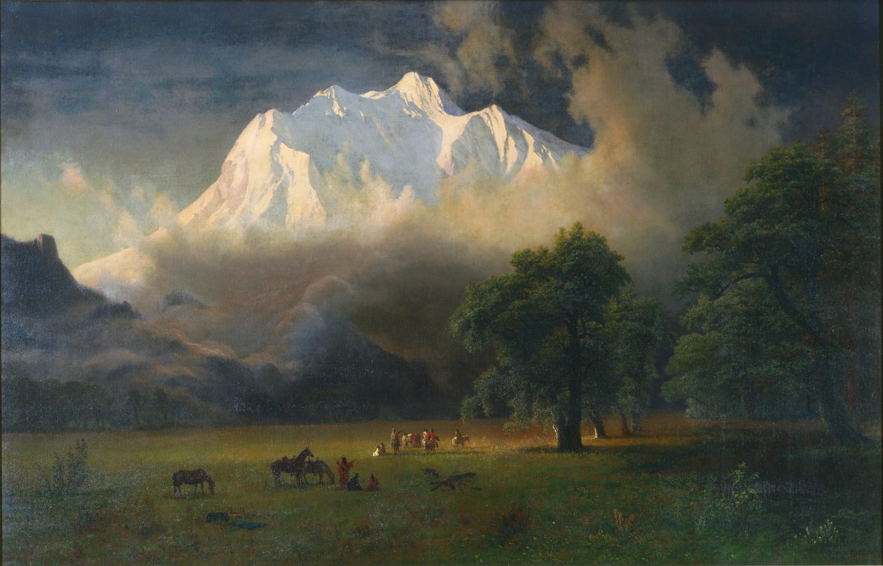 Monte Adams, Washington de Albert Bierstadt