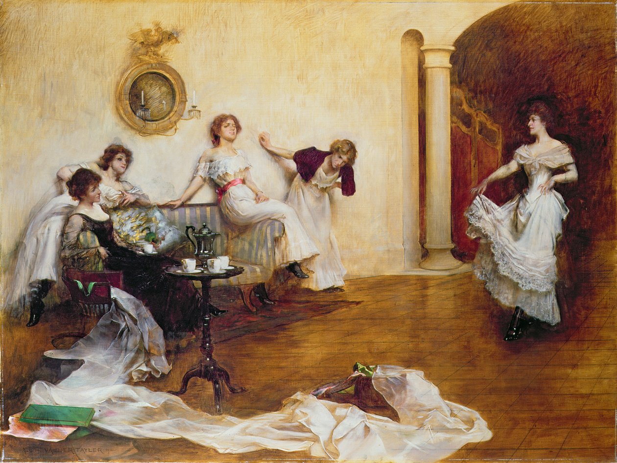 Sedas y Satenes, 1900 de Albert Chevallier Tayler