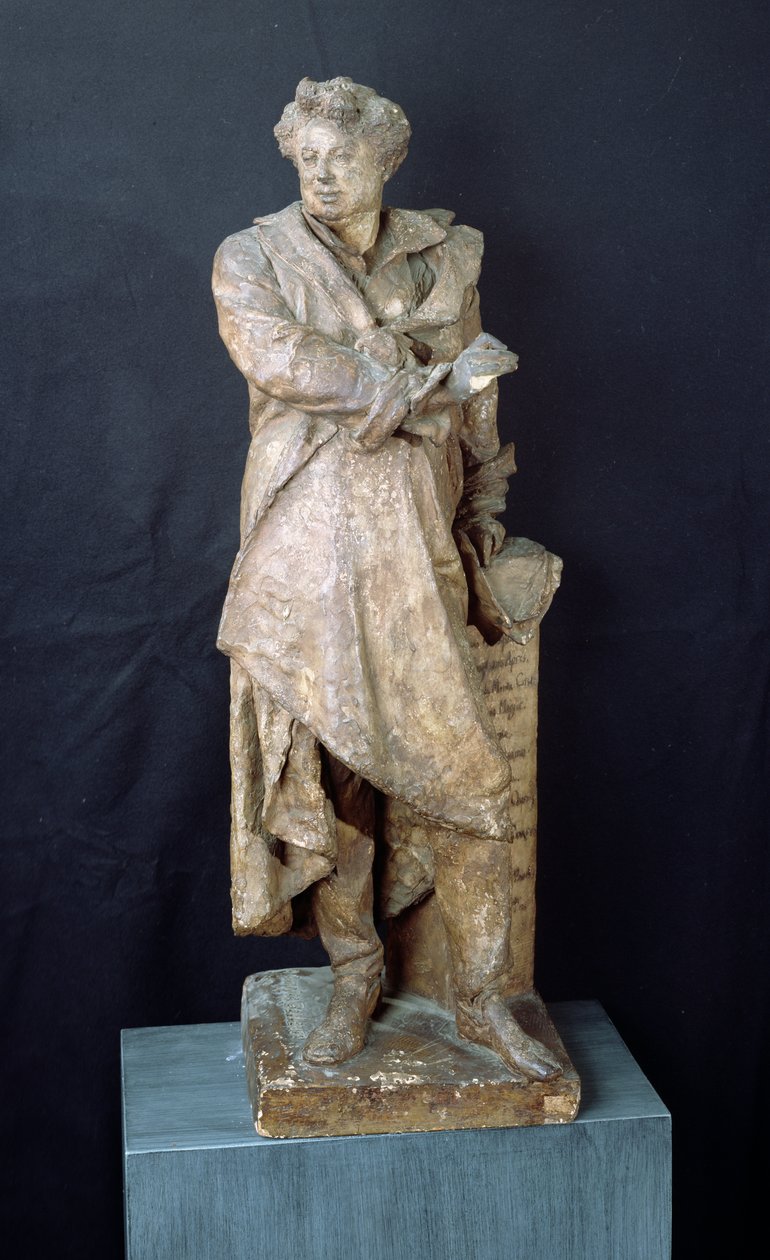 Estatua de Alexandre Dumas Padre (1802-70), c.1883-87 de Albert Ernest Carrier Belleuse