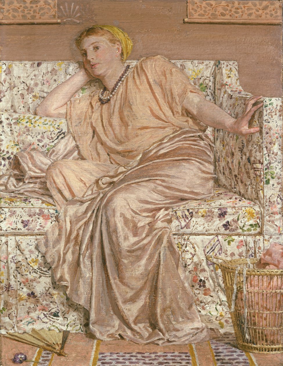 Pensamientos, c.1875 de Albert Joseph Moore