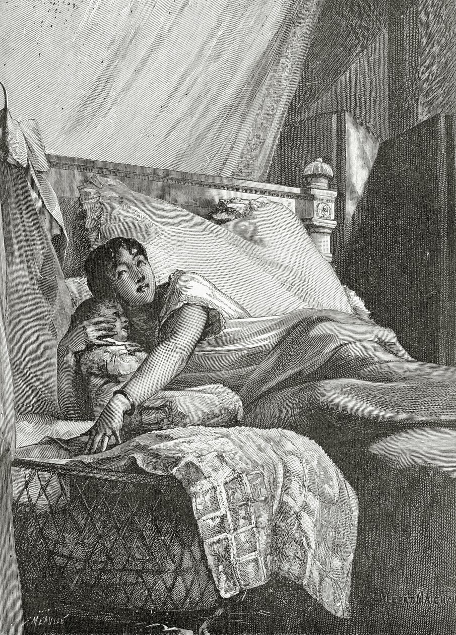El revenant, siglo XIX de Albert Pierre Rene Maignan