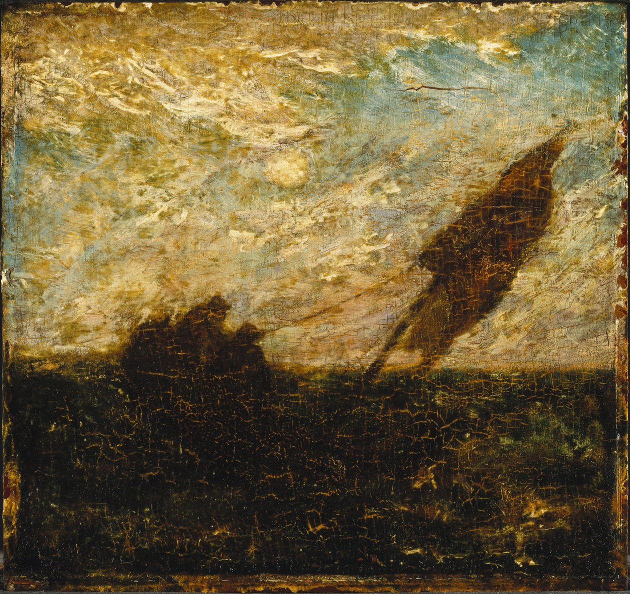 El desperdicio de las aguas es su campo de Albert Pinkham Ryder