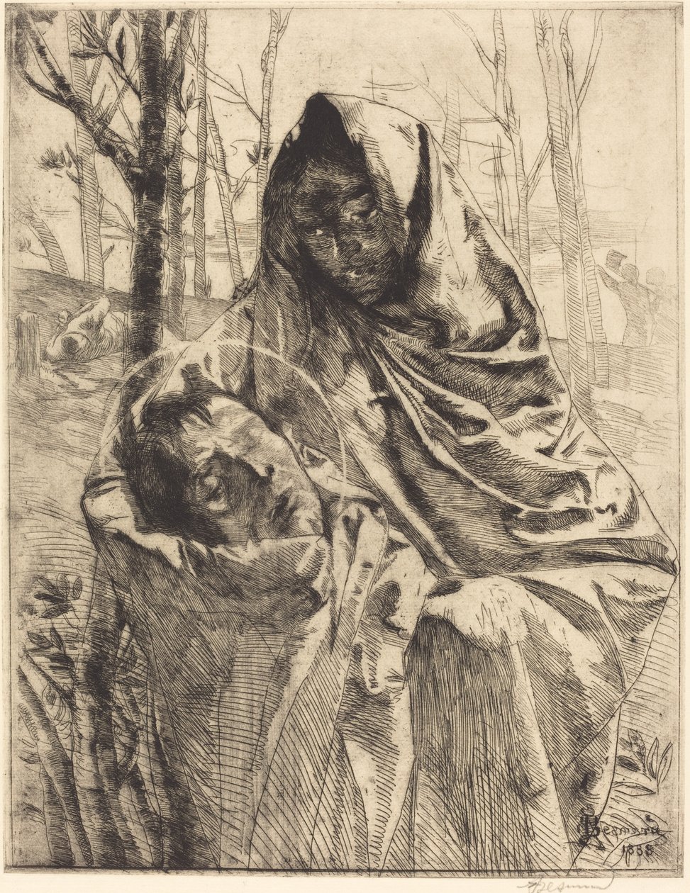 Un mártir de Albert Besnard