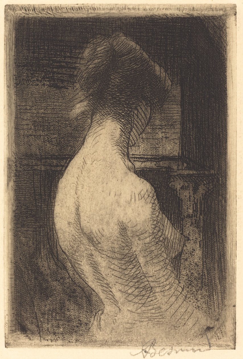 Espalda de una Mujer (Dos de Femme) de Albert Besnard