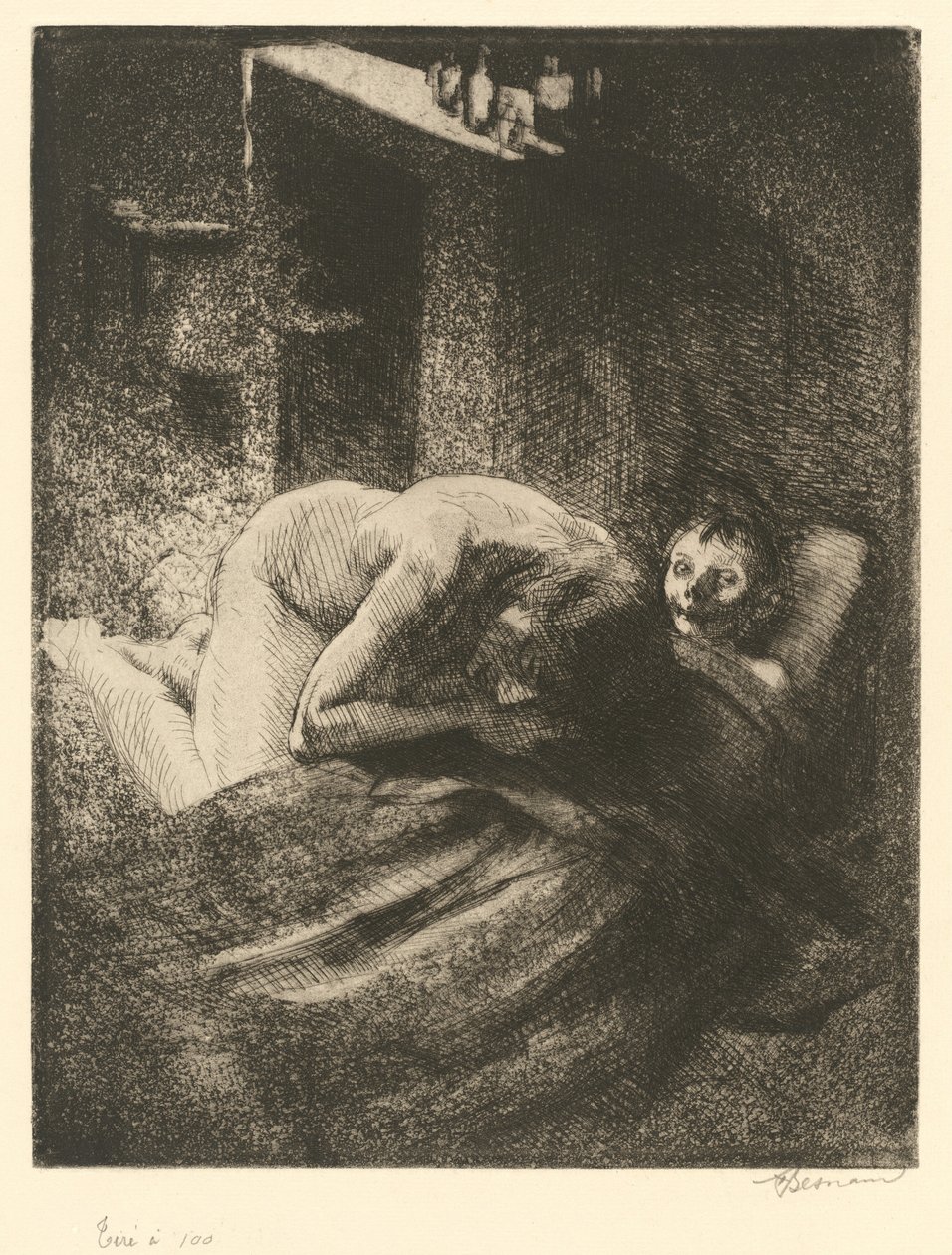 Miseria (La Misère) de Albert Besnard