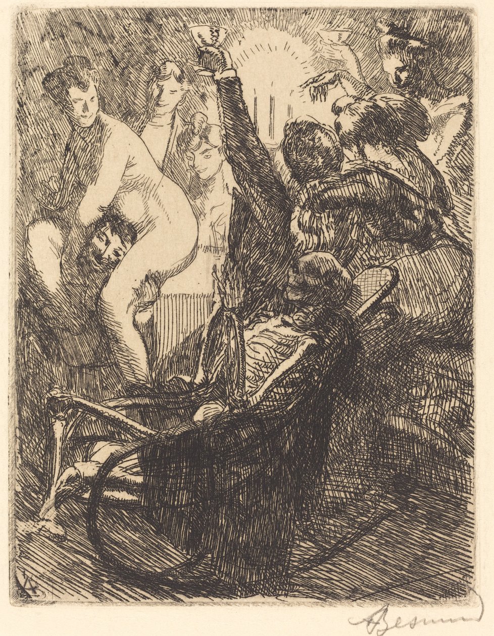 La orgía de Albert Besnard