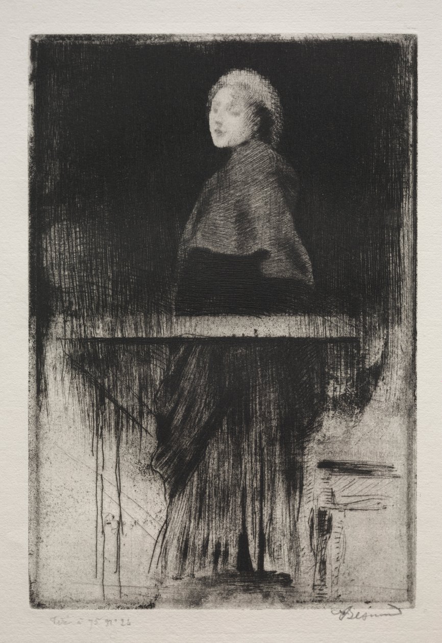 Mujer con capa de Albert Besnard