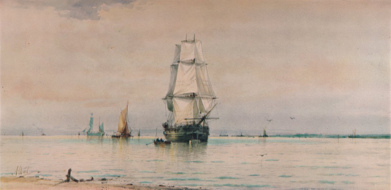 Marina, c1896 de Albert Ernest Markes