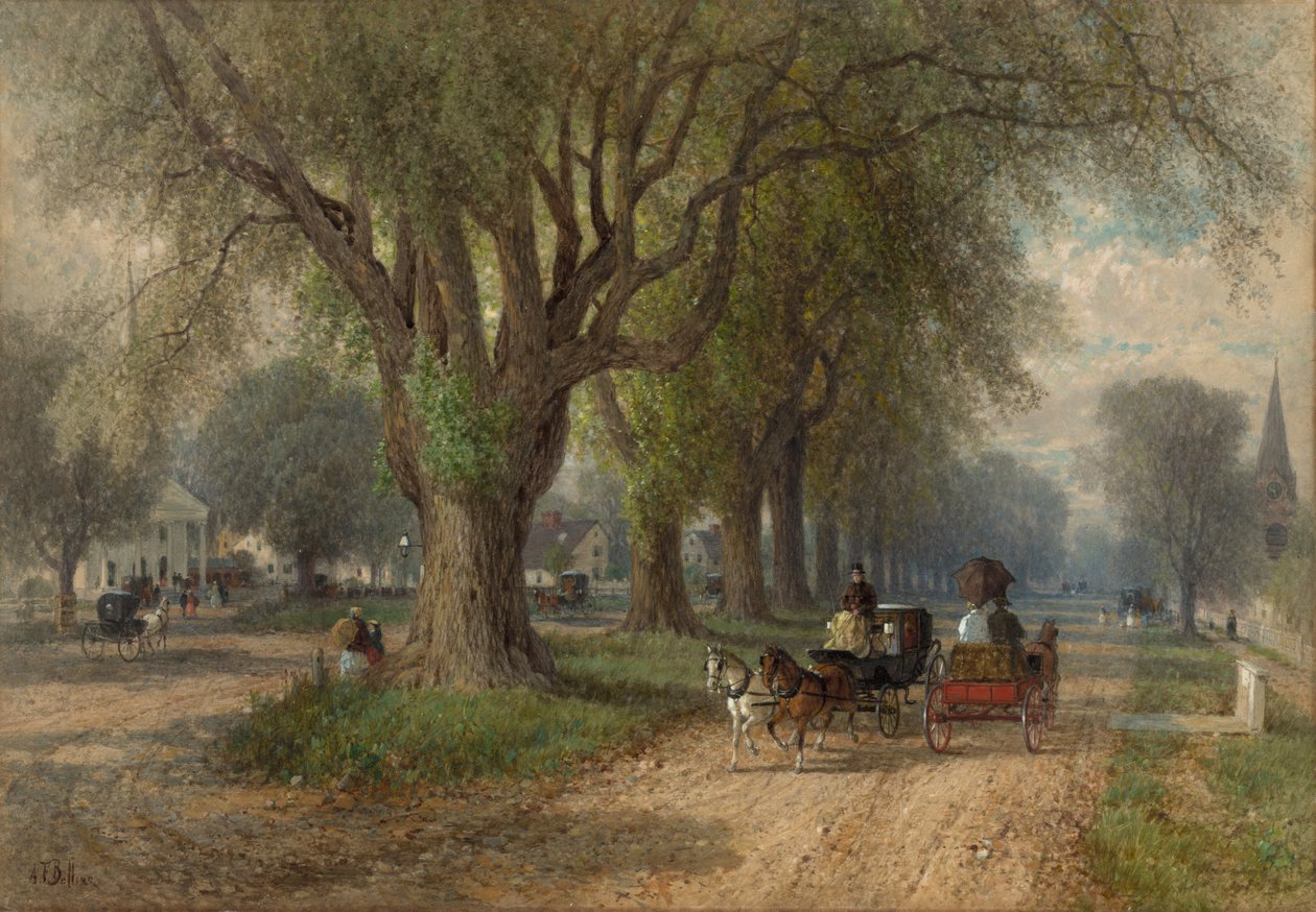 Domingo en Nueva Inglaterra de Albert Fitch Bellows