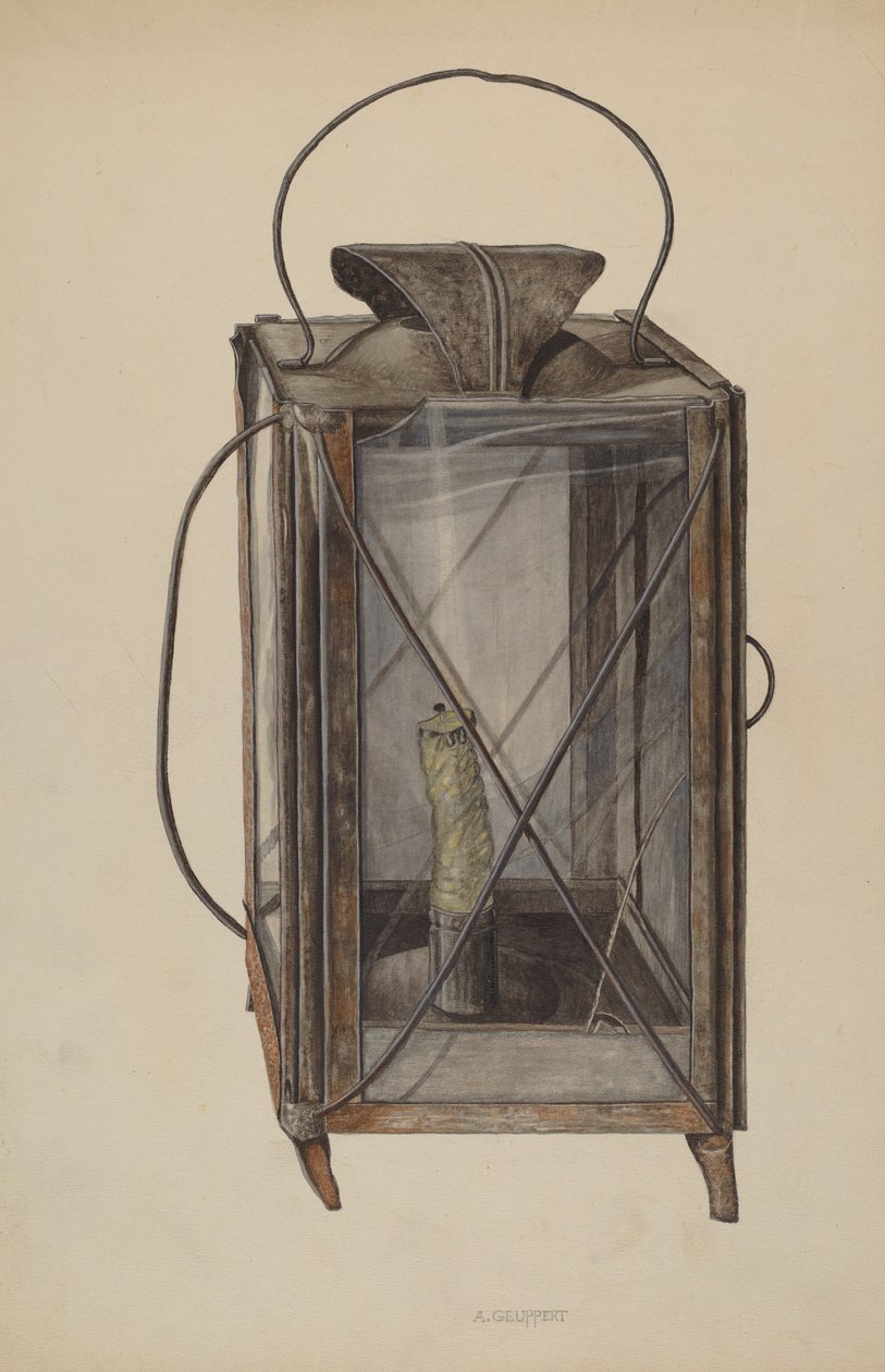 Linterna para vela de Albert Geuppert