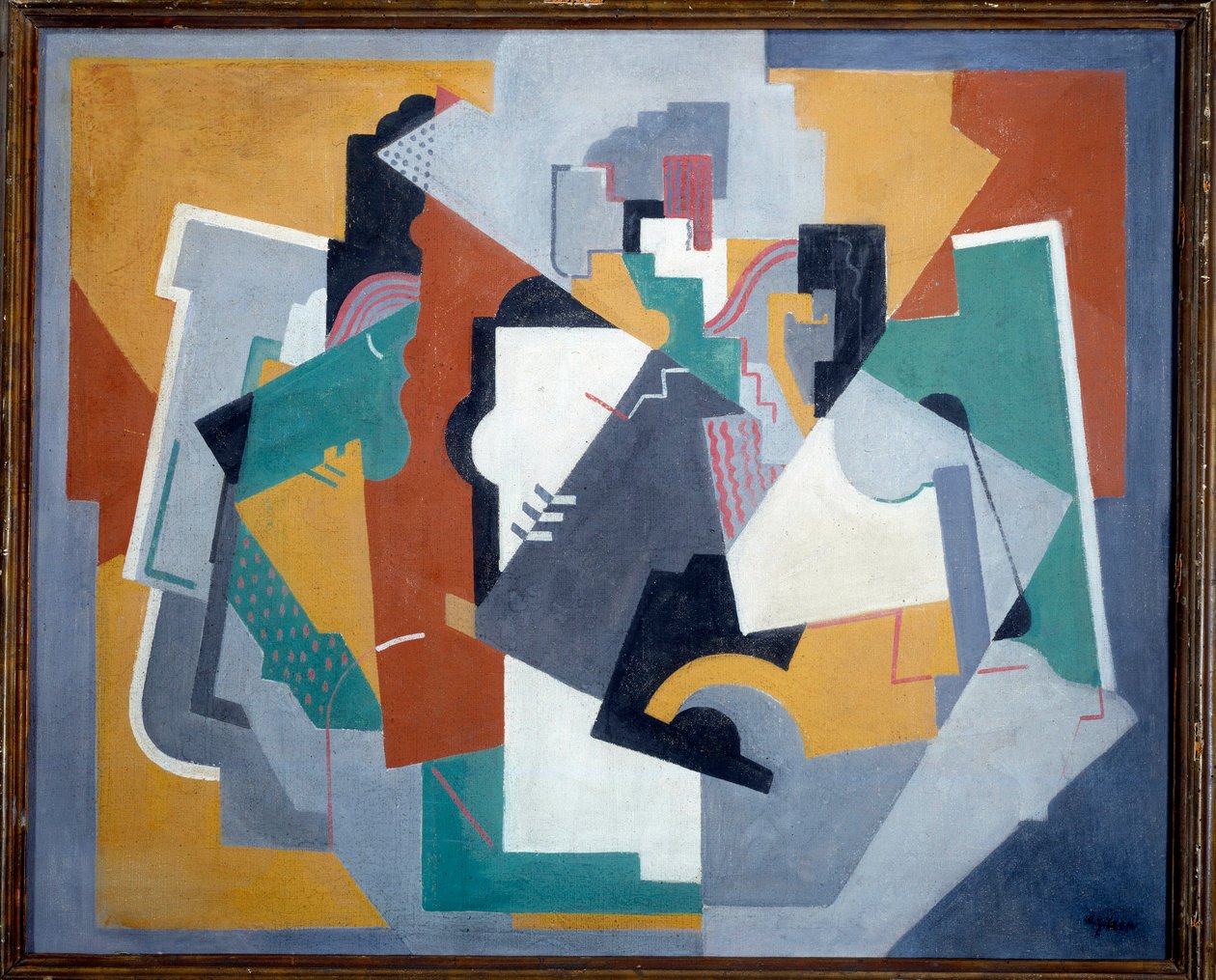 Composición, siglo XX (óleo sobre lienzo) de Albert Gleizes