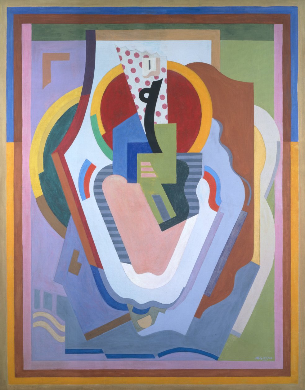 Composición, Virgen con el Niño de Albert Gleizes