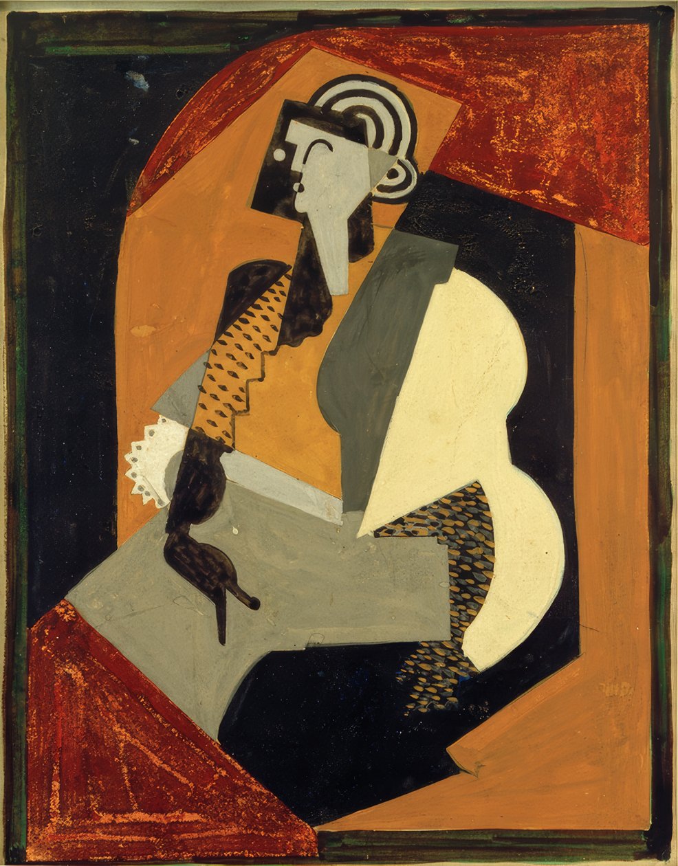 Mujer sentada de Albert Gleizes