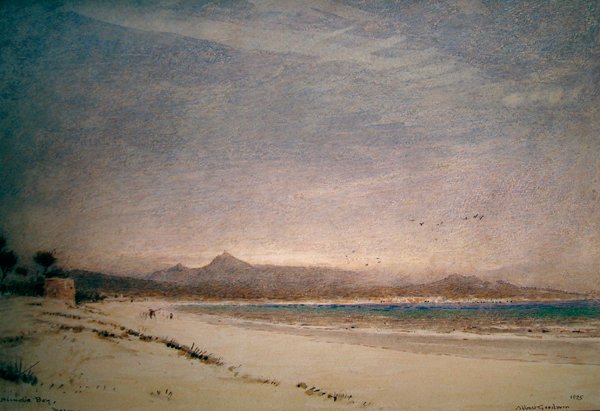 Bahía de Alcudia, Mallorca de Albert Goodwin