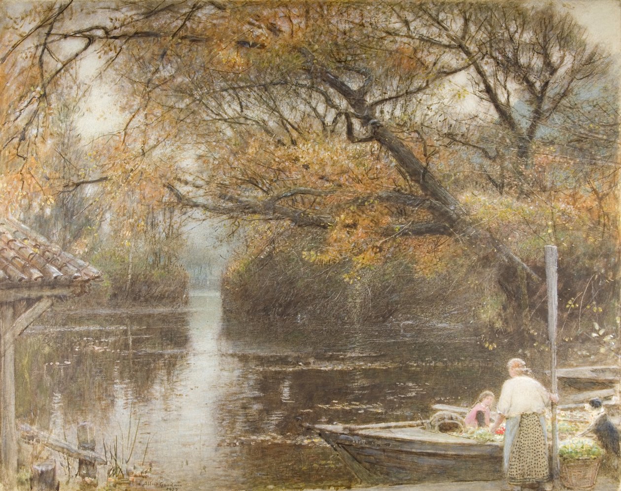 Brillo Otoñal de Albert Goodwin