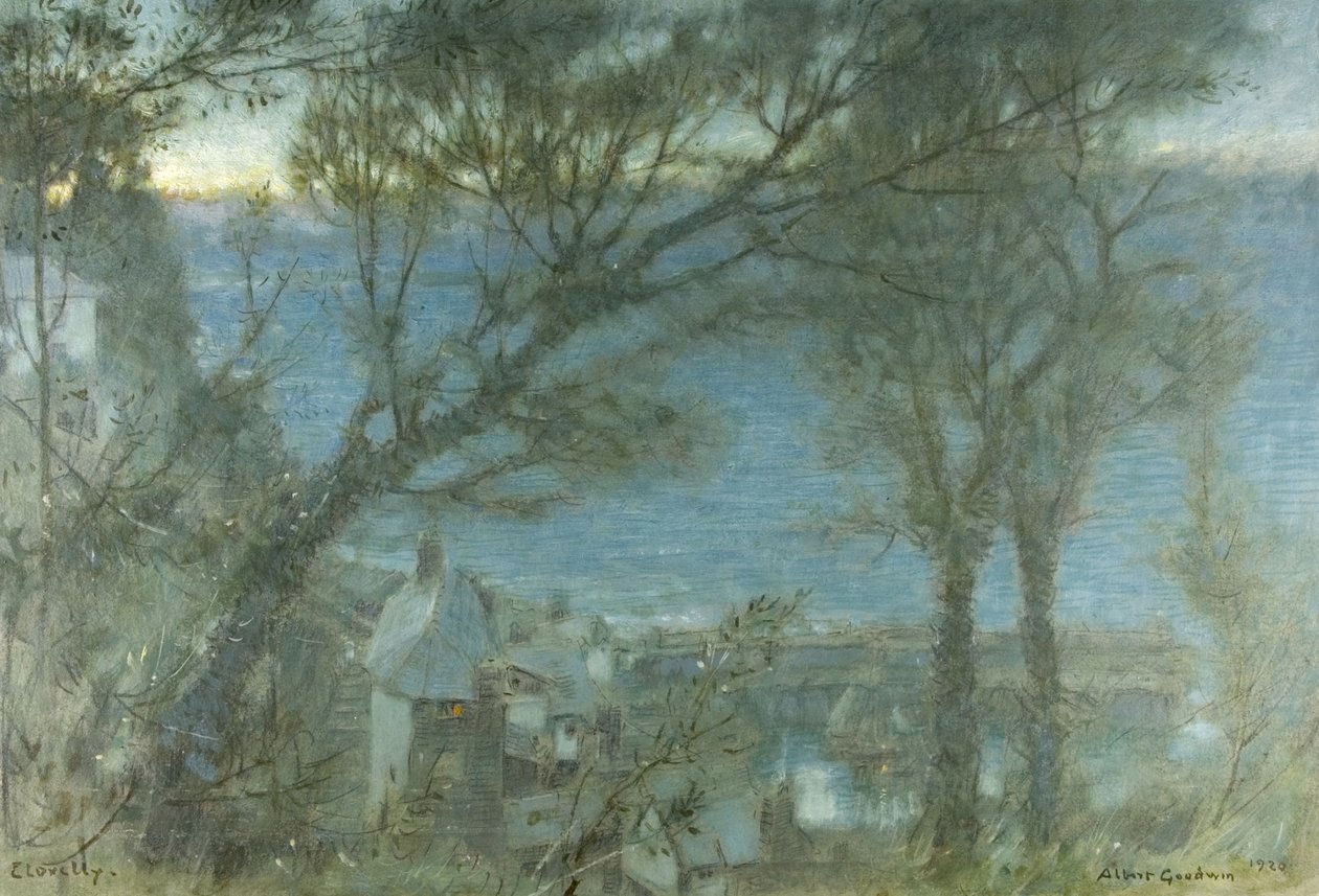 Clovelly de Albert Goodwin