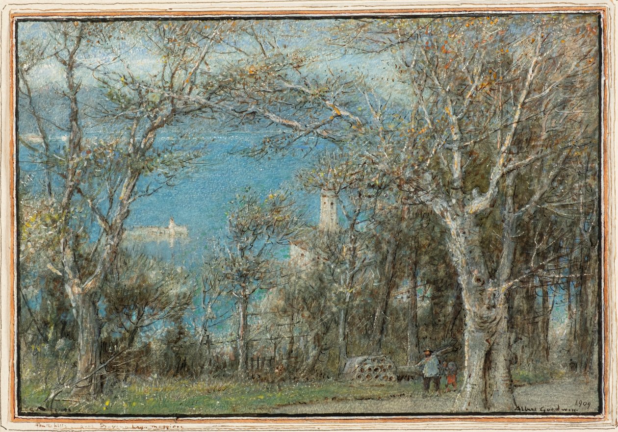 Lago Mayor de Albert Goodwin