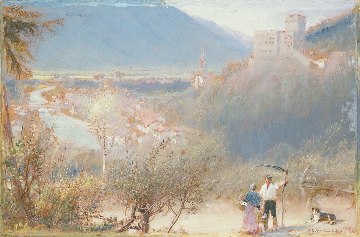 Lardeck, 1910 de Albert Goodwin
