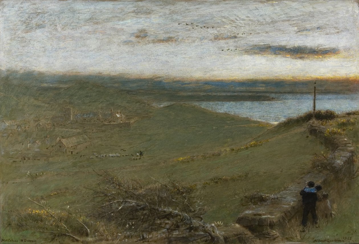 Morthoe, North Devon de Albert Goodwin