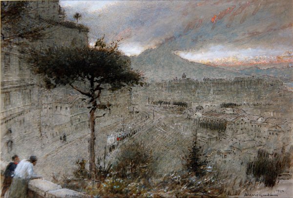 Nápoles de Albert Goodwin