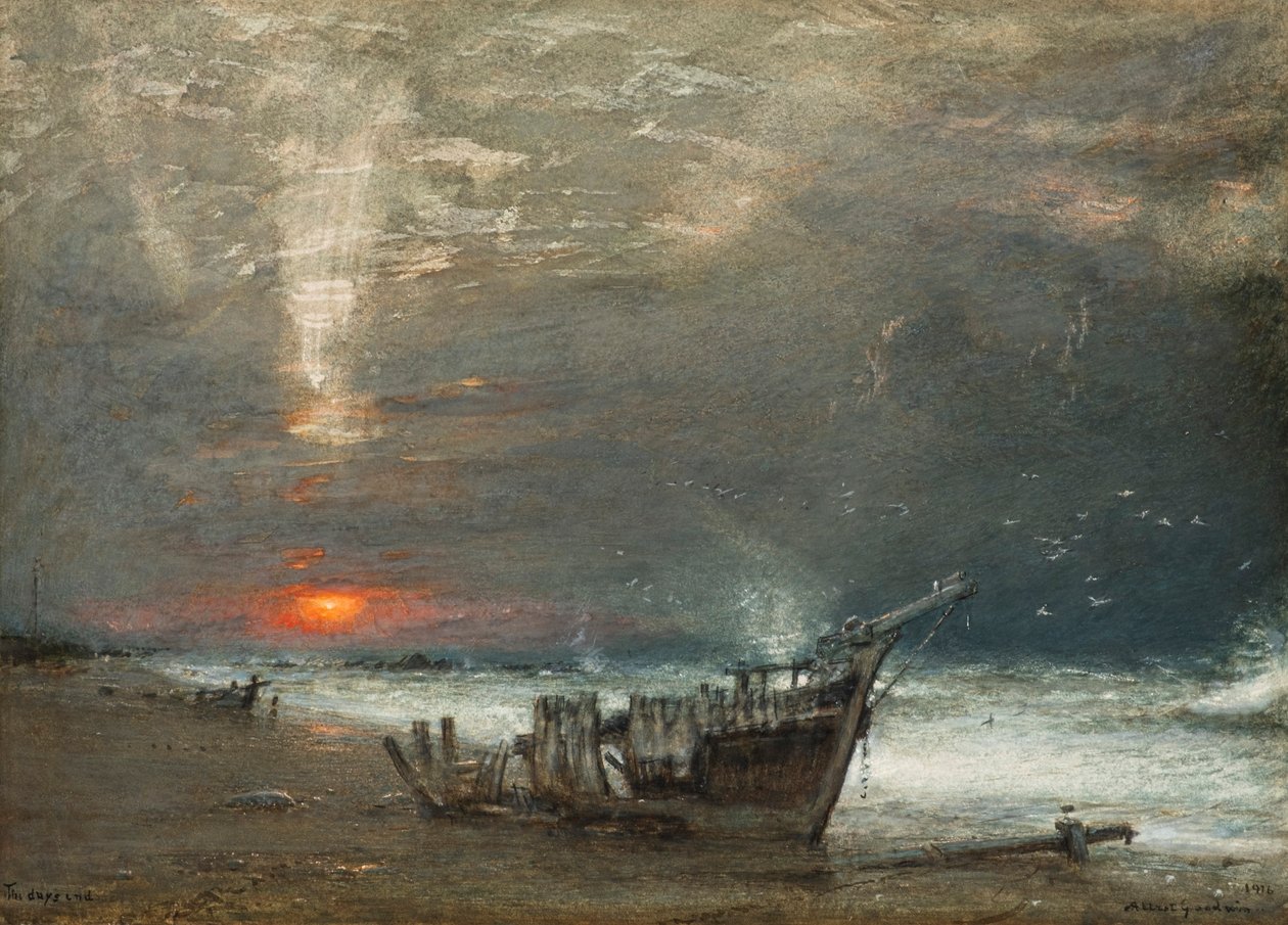El final del día de Albert Goodwin