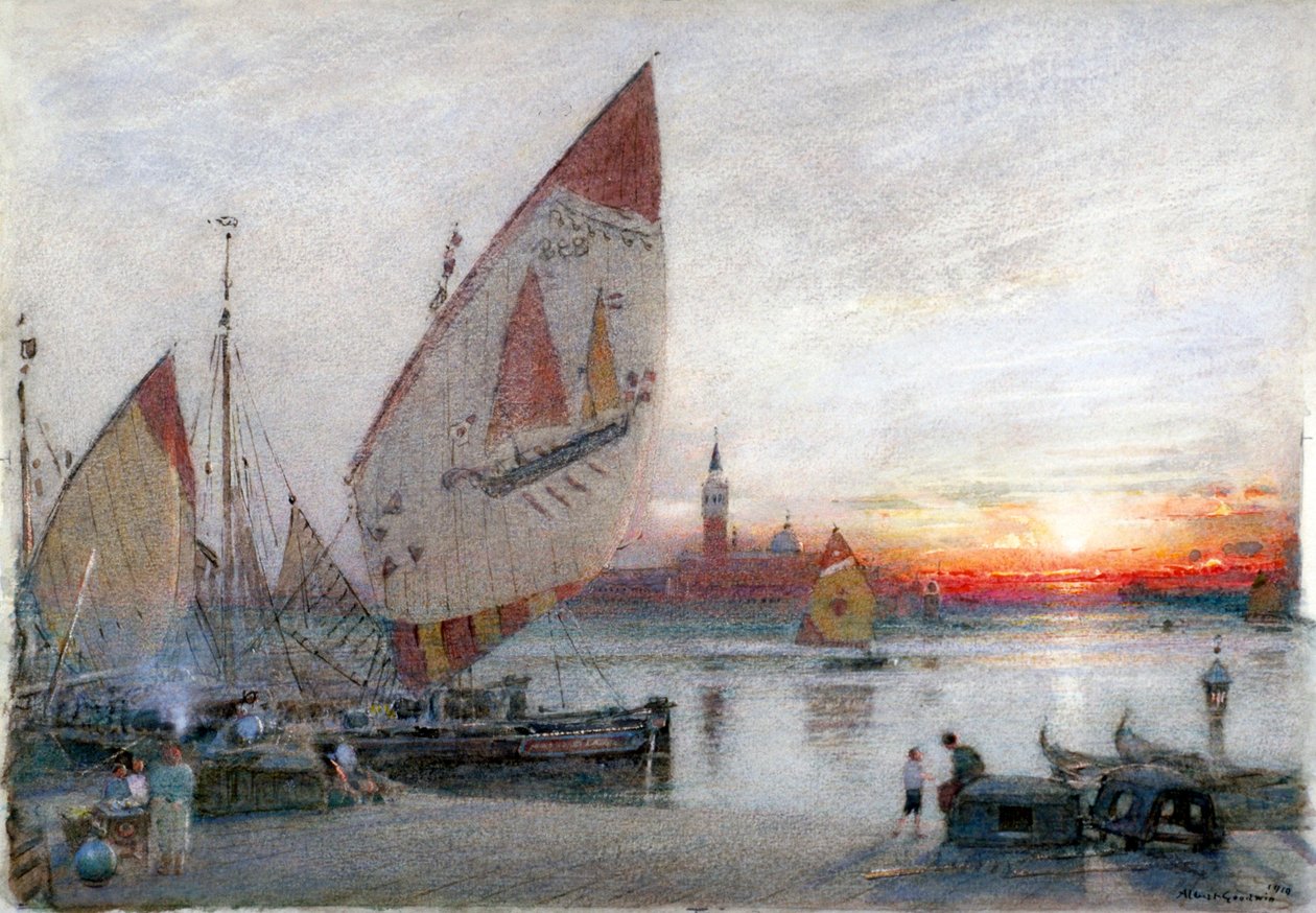 Venecia, 1910 de Albert Goodwin