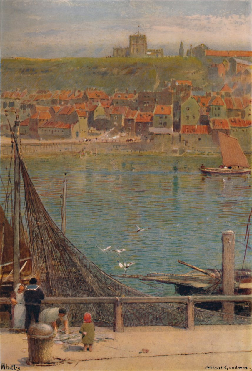 Whitby, siglos XIX-XX, 1935 de Albert Goodwin