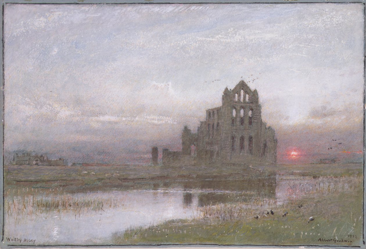 Abadía de Whitby de Albert Goodwin