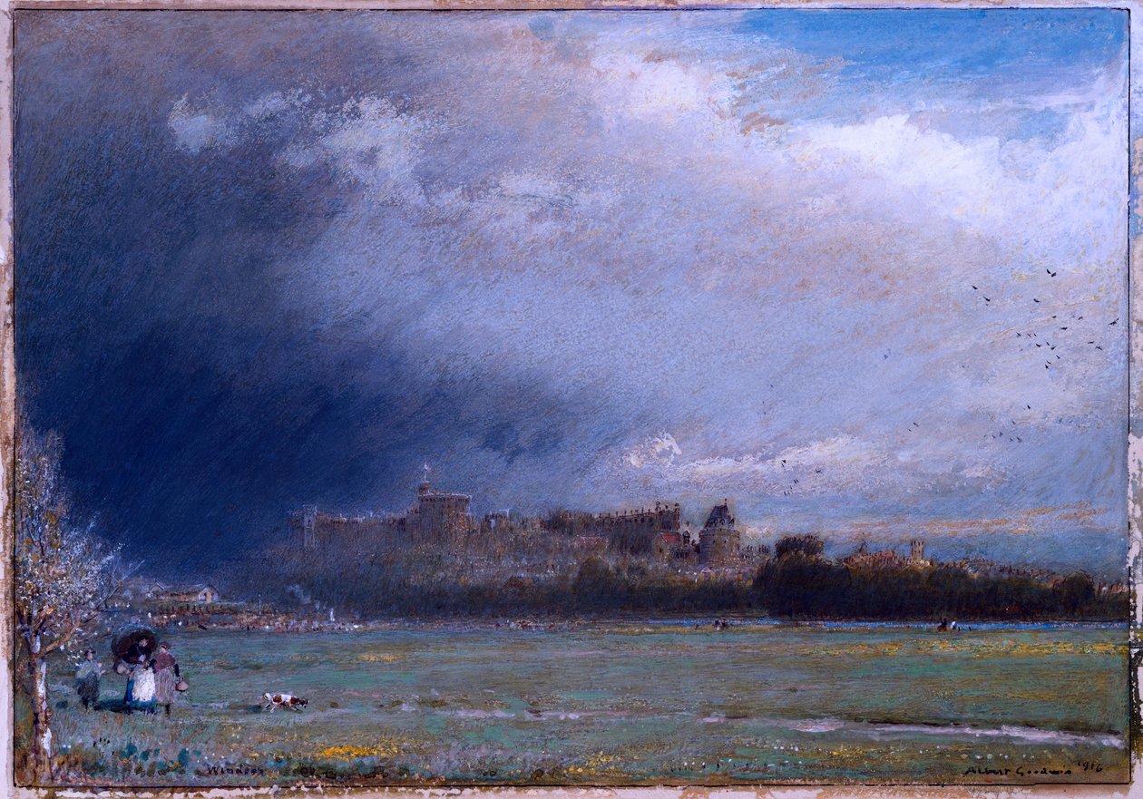 Windsor, 1916 de Albert Goodwin