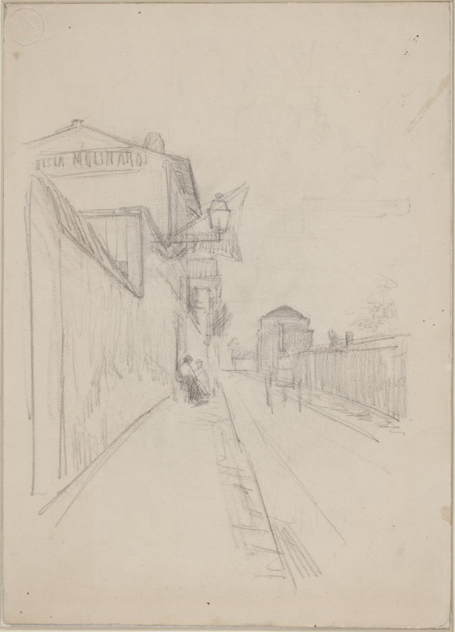 Una Calle Francesa de Albert Gottschalk