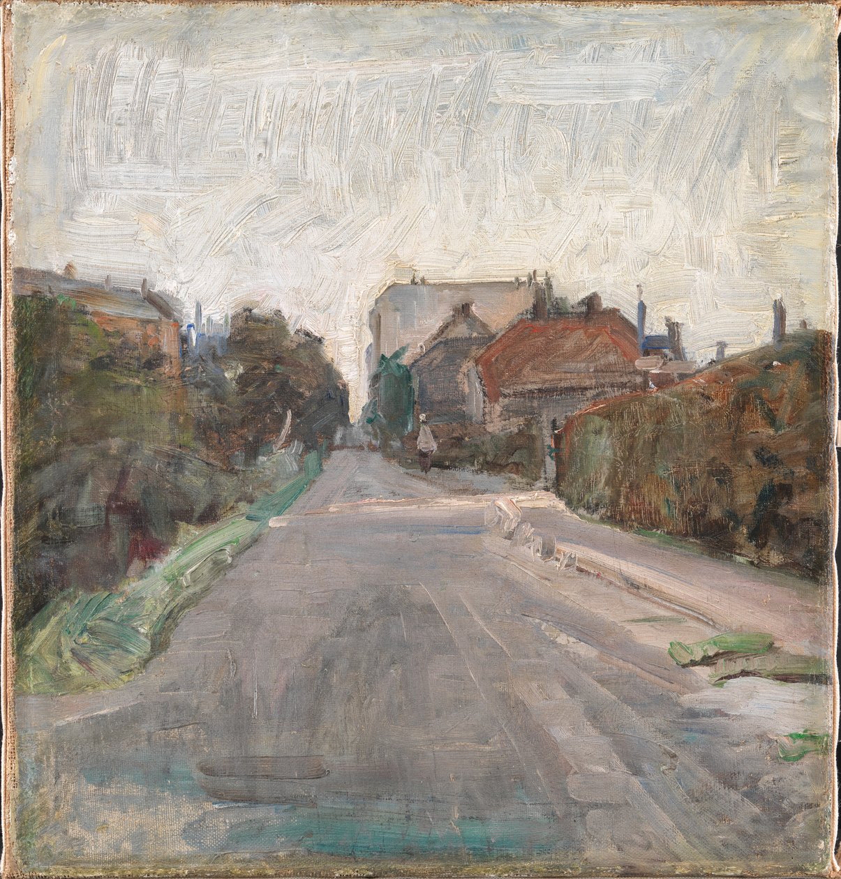 Calle. Afueras de Copenhague de Albert Gottschalk
