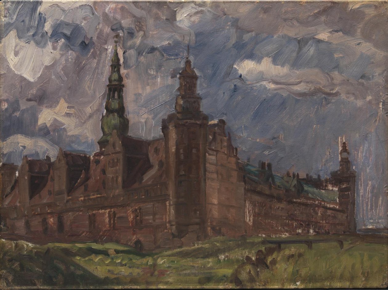Kronborg visto desde el sureste de Albert Gottschalk