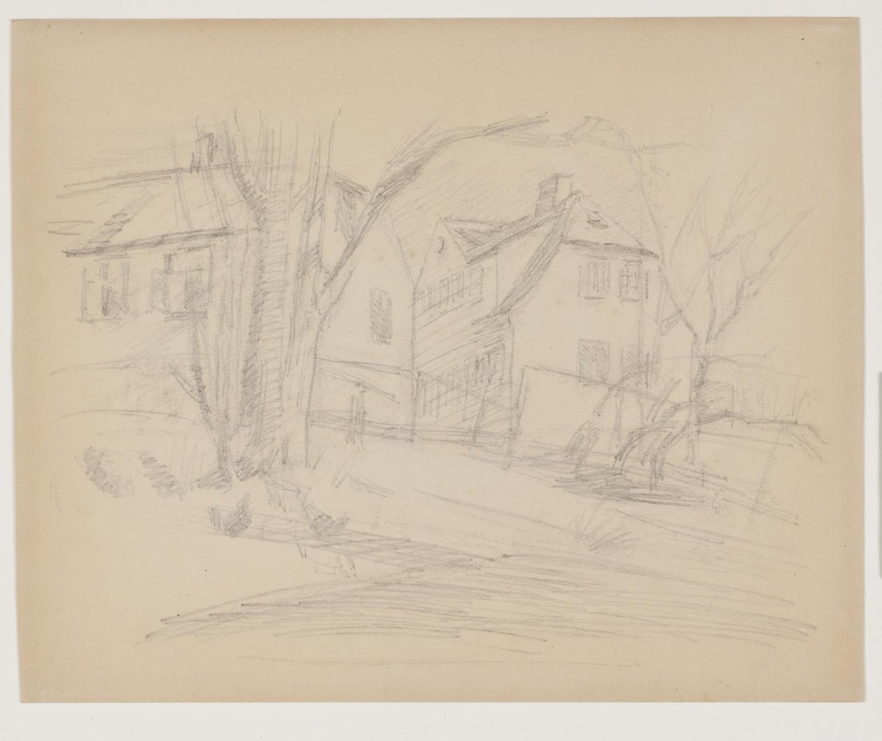 Día de invierno en Lyngby de Albert Gottschalk