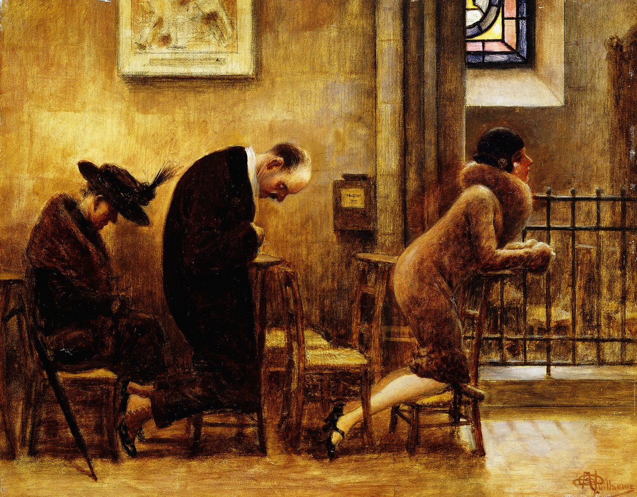 Contemplación de Albert Guillaume