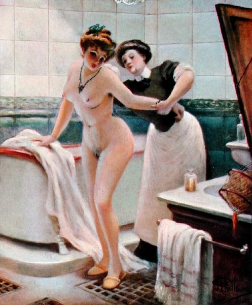 El baño de Albert Guillaume