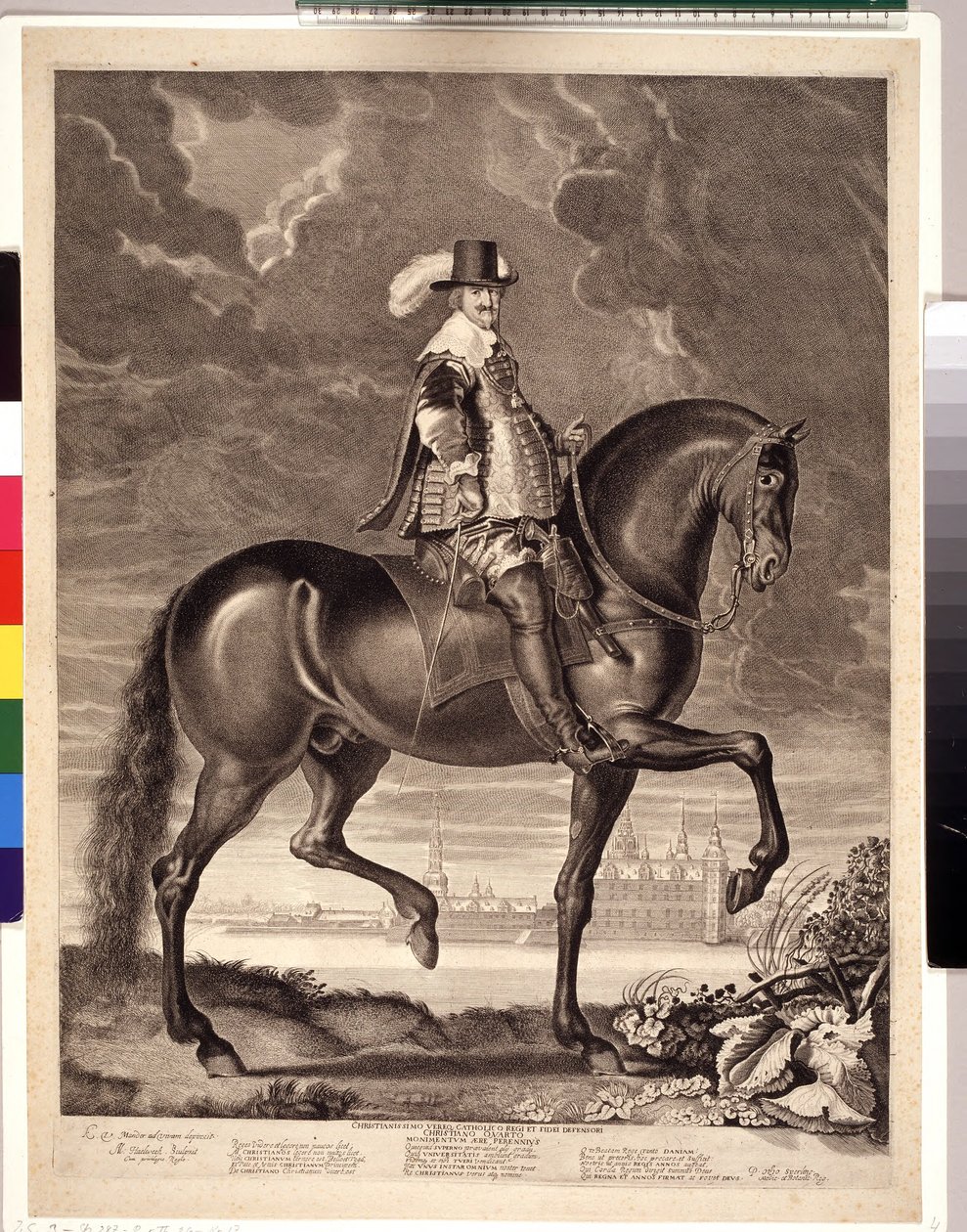 Christian IV a caballo de Albert Haelwegh