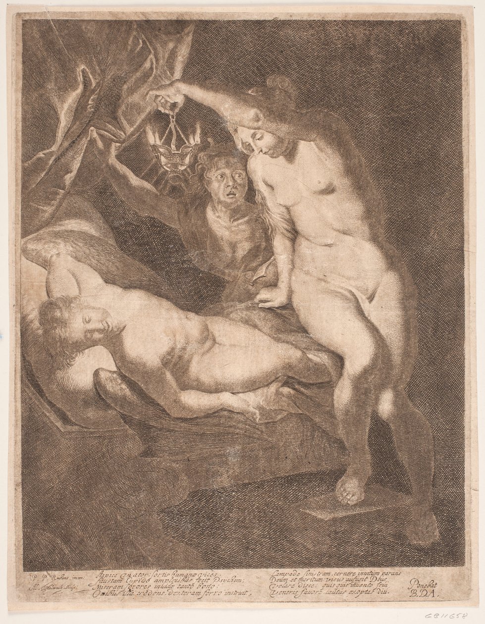 Psique y el Amor dormido de Albert Haelwegh