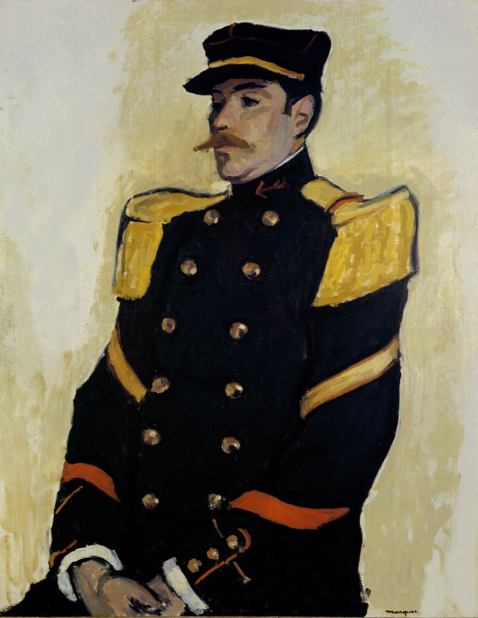 Sargento del Regimiento Colonial de Albert Marquet