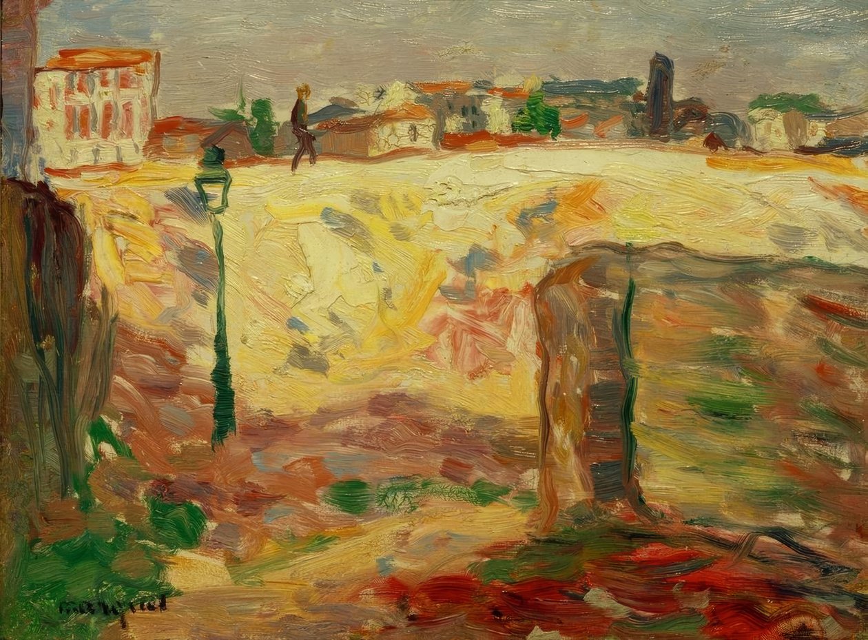 Suburbio de París de Albert Marquet