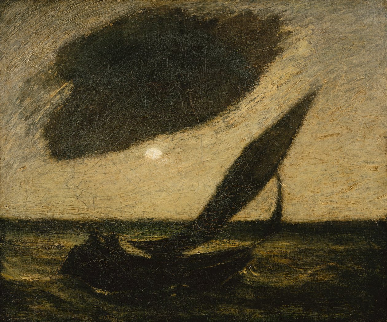 Bajo una nube, ca. 1900 de Albert Pinkham Ryder