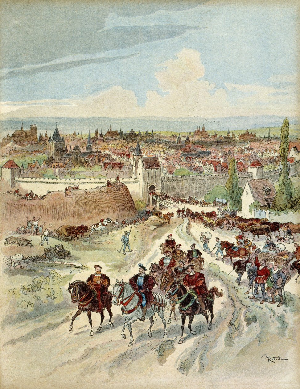 Francisco I de Albert Robida