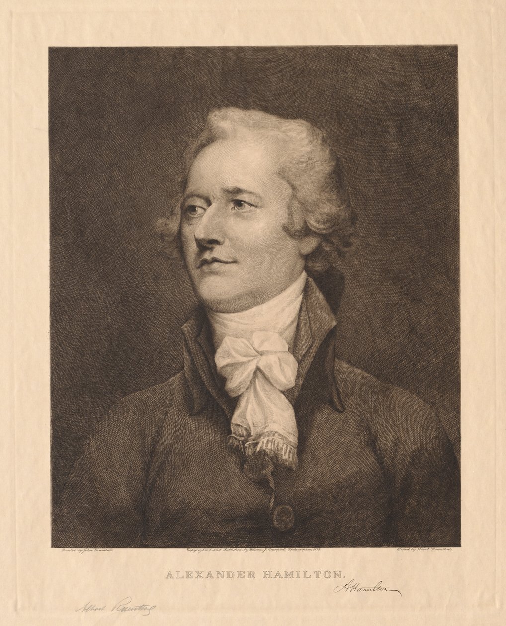 Alexander Hamilton de Albert Rosenthal