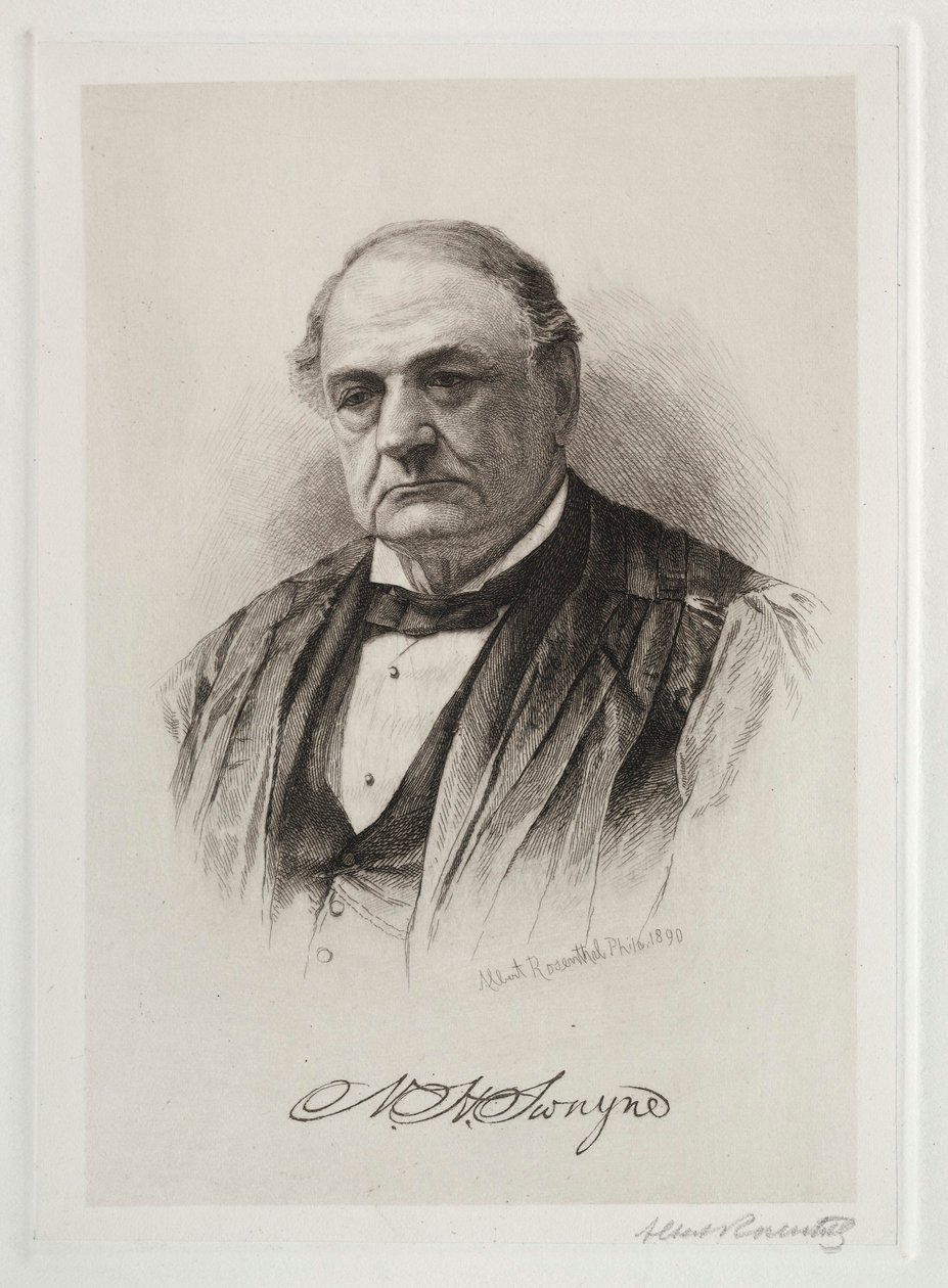 W. H. Swayne, 1890 de Albert Rosenthal