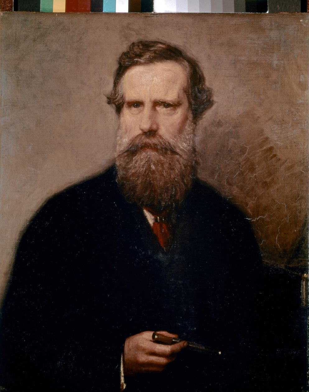 Retrato de Sir William Crookes de Albert Snr. Ludovici