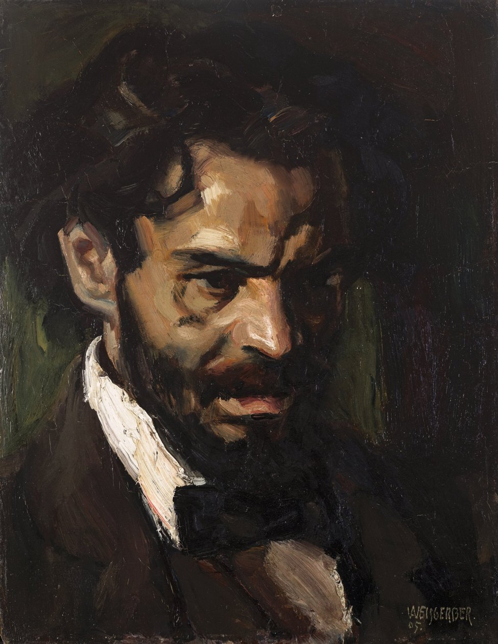 El poeta Ludwig Scharf de Albert Weisgerber