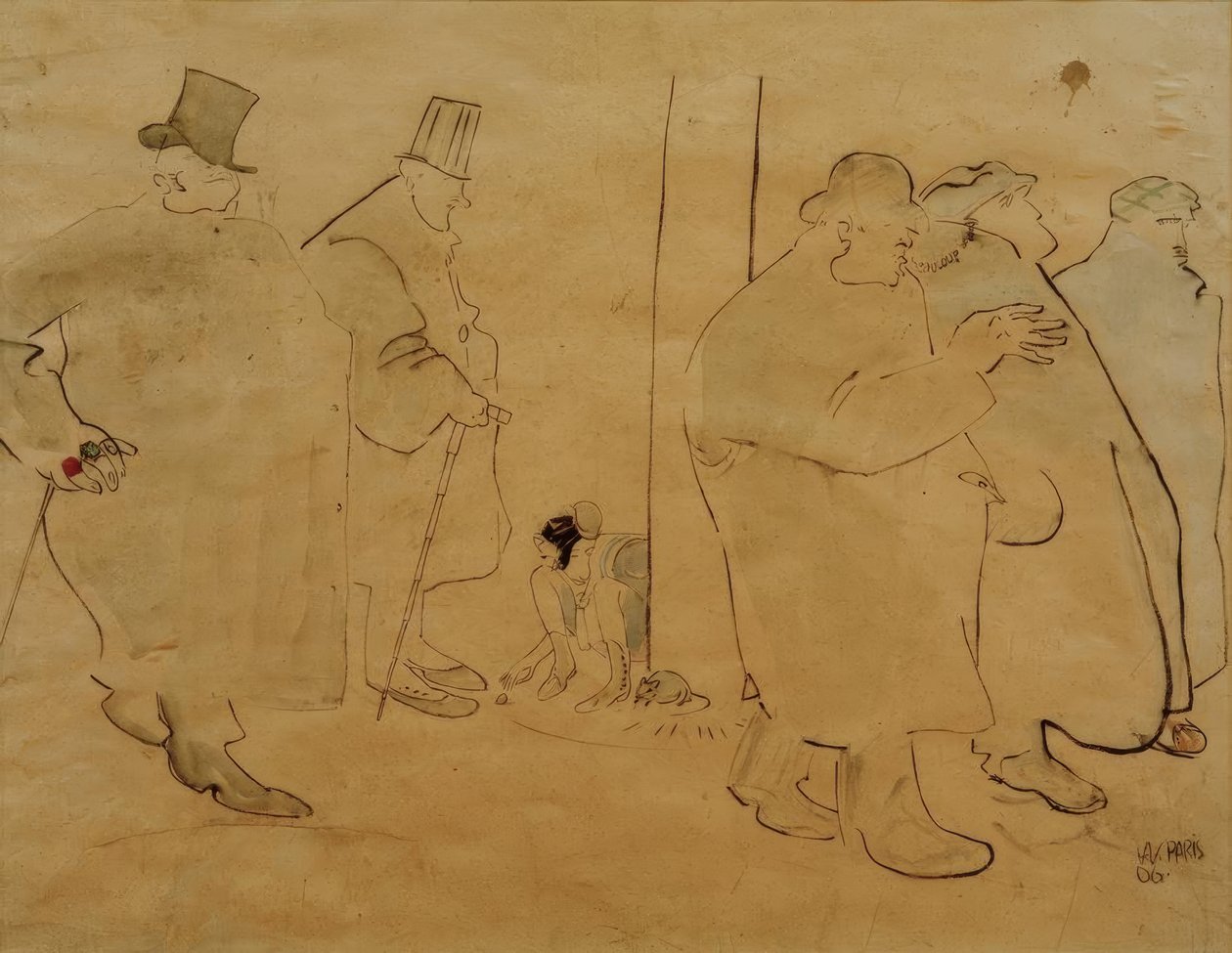 Los amigos del Café du Dôme de Albert Weisgerber