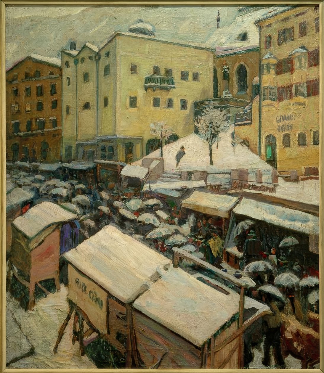 Feria en Kufstein de Albert Weisgerber